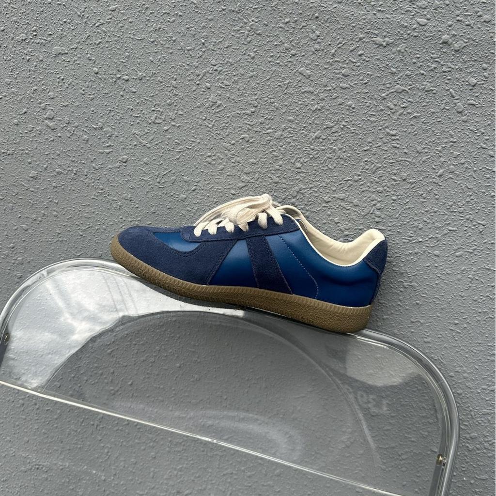 Retro round head splicing versatile platform training shoes 2025 new fashion casual sports shoes lace-up flat baseplate shoes