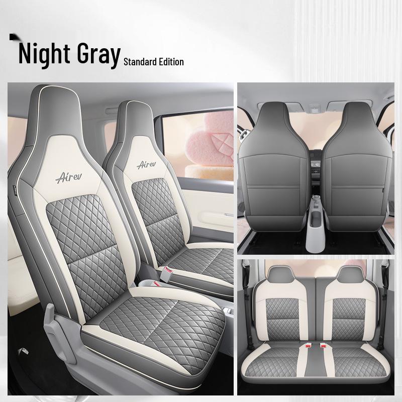 Wuling Qingkong Custom Car Seat Cover - All Season, Full Coverage, Electric, Cartoon Design