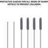100pcs Rubber Tip Cap Cover Flexible End Cover Caps Dishwasher Rack Caps  Covers Tine Prong End