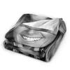 Helene Fischer Dark Background Glam Smile Portrait Blanket Warm Soft Bedding Throws Winter Couch Chair Sofa Bed Bedspread
