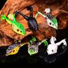 3Pcs Double Propeller Floating Frogs Fishing Lures Hook Frogs Topwater Swimming Lures Topwater Frogs Fishing Lures