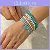 Böhmisches Schmetterlings-Perlenarmband-Set mit Glasperlen für Damen Reise-Geschenk