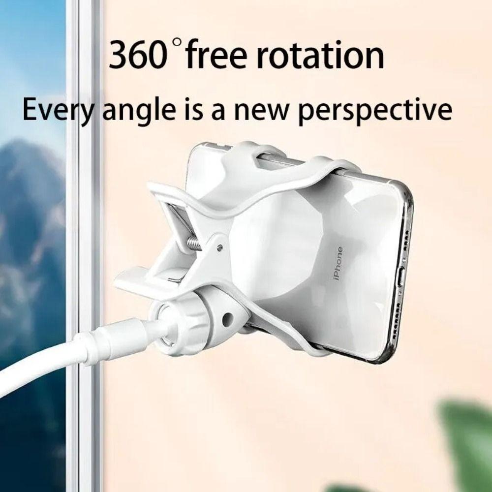 Rotatable Phone Holder Adjustable Lazy Bracket Portable Mobile Phone Stand  Live Streaming