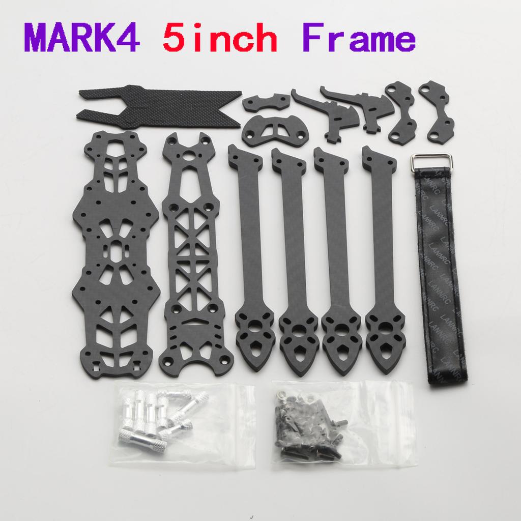 Mark4 5inch FPV Carbon Fiber Frame 225mm Wheelbase 5mm Arm Freestyle Long Range Frame for RC Quadcopter Racing Drone