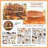 My Home Theme Cabin Scene Stickers Cottage 3D Stacking Stickers Landscape Stickers  Art Crafts