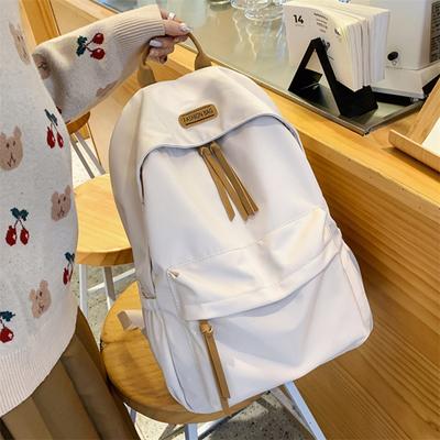 Women's Fashion Backpack Student Schoolbag Large Capacity High School Female Backpack Leisure Bags Shoulder Adjustable Backpack