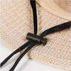 Sun Protection Sun Hat Breathable Weave Bucket Hat Lightweight Flower Pearl Woven Hat  Unisex