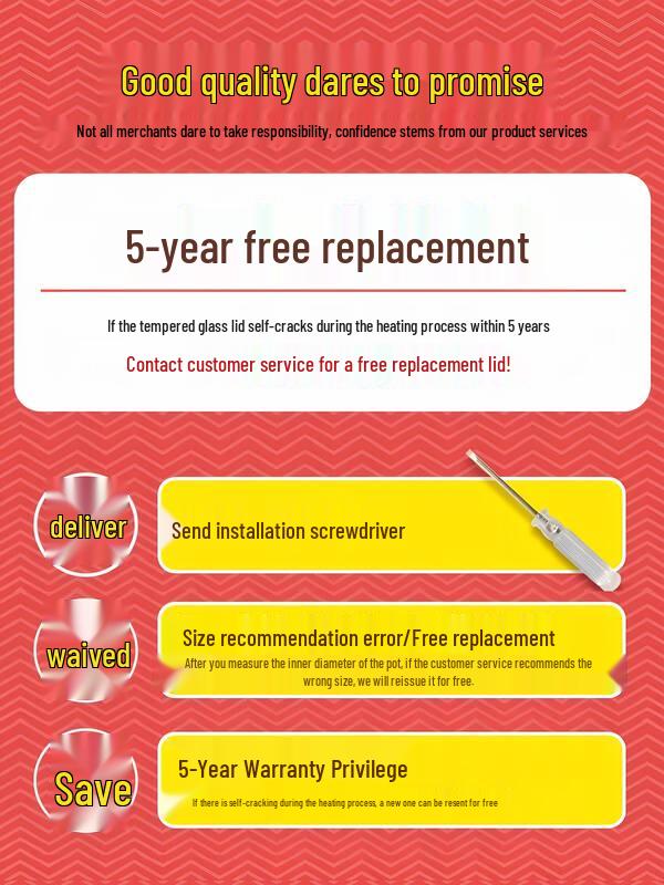 Universal Tempered Glass Pot Lid