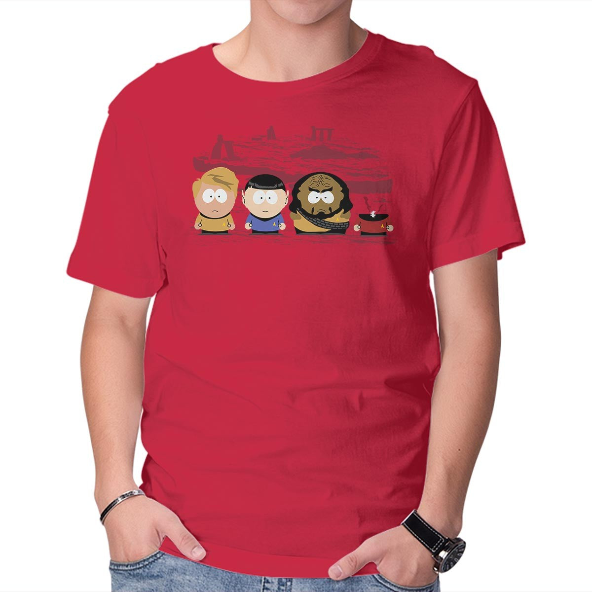 Unisex Crew Neck T-Shirt South Trek Graphic Short Sleeve Casual Tee XL