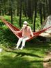 Ultra-Strong Single-Person Canvas Hammock – Lightweight Camping Gear with Carry Bag