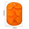 3D Silicone Halloween Cake Mold Pumpkin Ghost Shape Mould for Making Cookie Candy DIY Cake Decoration Tools Baking Accessories