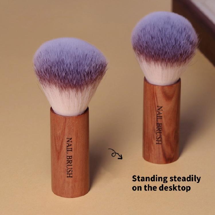 Multifunctional Nails Dust Cleaning Brush With Soft Bristles Loose Powder Brush For Professional And Home Manicure Use
