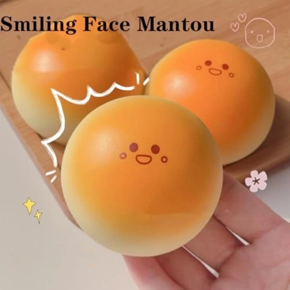 Anti-Anxiety Squeeze Foam Fidget Toys Cute Simulated Food Toys  for Office & Home