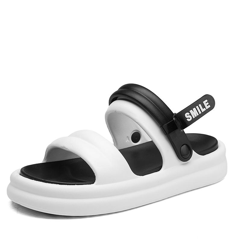 Fashion Summer slippers for men and women Comfortable platform sandals Beach sandals Flip-flops Indoor family slide-proof bathroom shoes