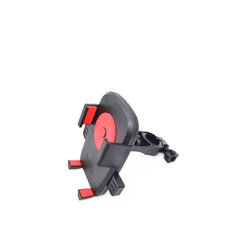 

Держатель для мобильного телефона с блокировкой одним щелчком, держатель для мобильного телефона для велосипеда, доставка еды на вынос, экспресс-доставка, мотоцикл, электрический красный