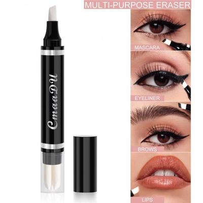 Fizz Liner Brush Pen Liner Remover Pencil Lippenkontur Tattoo Augenbrauen Klar Entfernungsstift Make-Up Korrektur Wasserfest Schwarz, 1 Stück, 01 Eyliner Remove