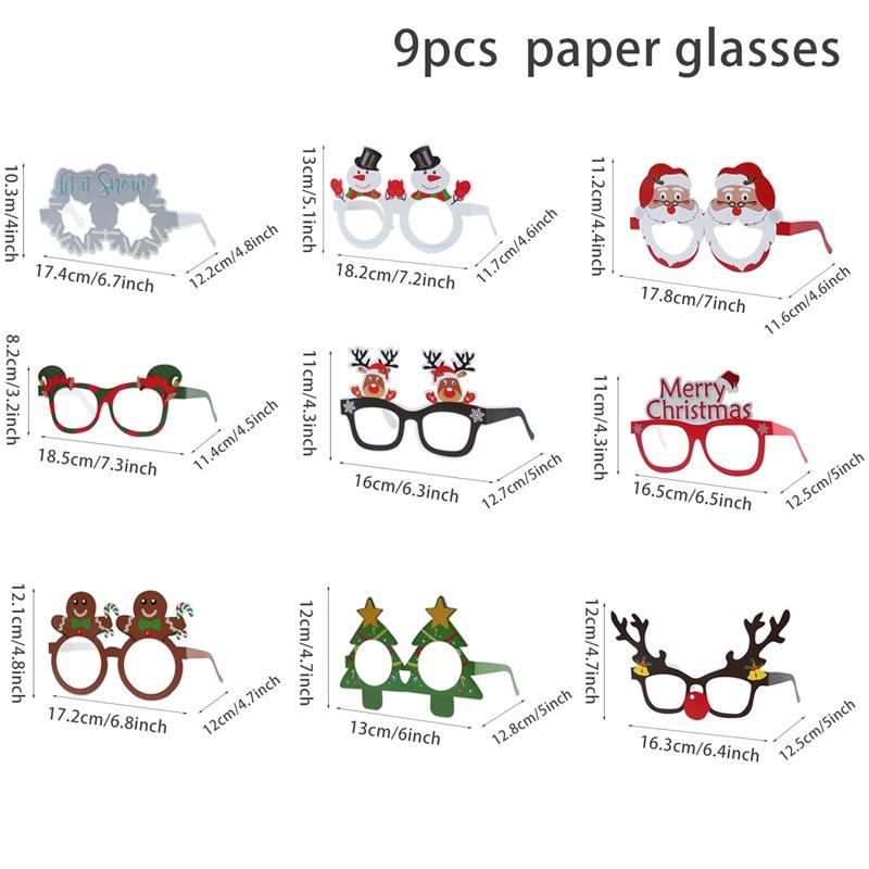 Birthday Party Funny Costume Glasses - Photo Prop & Party Decoration