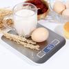 Multifunction Digital Kitchen Scale Stainless Steel LCD Display Electronic Scales Waterproof High Precise Food Scale Baking