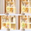 Annoying Funny Duck Keychain Cute Cartoon Girl Backpack Hanging Plush Dolls