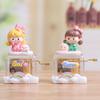 Creative Cute Girl Hand Crank Series Musical Box - Cute Girl Decorative Figure for Music Birthday Gift - Eight-Note Box