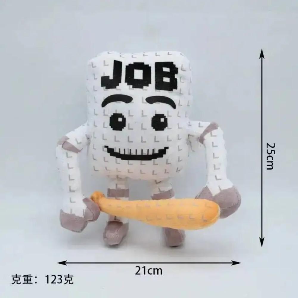 NEU Steal A Brainrot W Oder L Plüschtier 77 Berufe Morgen Schule Erdbeer-Elefant Plüschtier Niedliches Meowl Jandel Kuscheltier Spielzeug Geschenk für Fans
