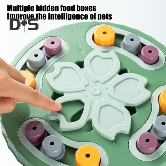 Pet Slow Food Bowl Stable Base Rounded Corners Food-Grade Pet Slow Feeder Prevents Overeating Slow Feed Dog Bowl