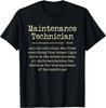 Job Definition Funny Maintenance Technician Sarcastic T-Shirt