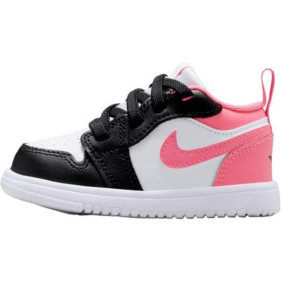 Air 1 Low Alt TD Czarne Białe Różowe Buty dla Niemowląt Różowo-Szare DR9747-025