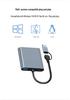 USB-C To Dual HDMI Adapter with USB 3.0 Hub, Supports Independent Triple Displays for M1/M2 Graphics Cards