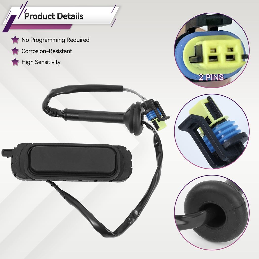 15106857 2 Pins Rear Tailgate Switch Rear Boot Trunk Lid Opener For Chevrolet Suburban 1500 2500 Tahoe GMC Yukon Sierra Cadillac