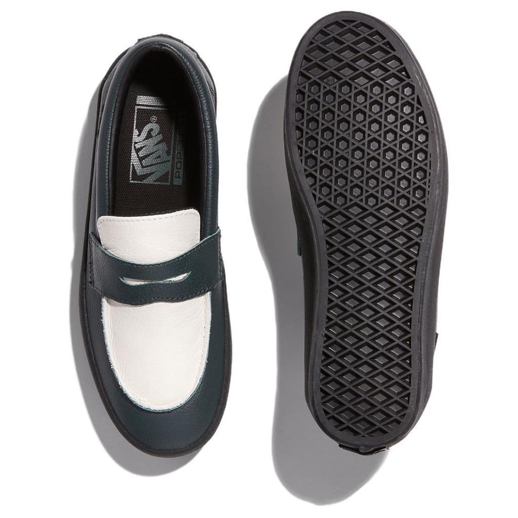 Vans Loafer Skate Comfortable Versatile Slip-On Shoes Unisex Sneaker Black White VN0A5DXU1CI