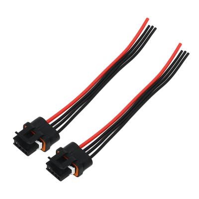 2PCS Faisceau de réparation de câbles 4 voies 88860484 Flexible Résistant aux hautes températures Remplacement pour CHRYSLER 1984