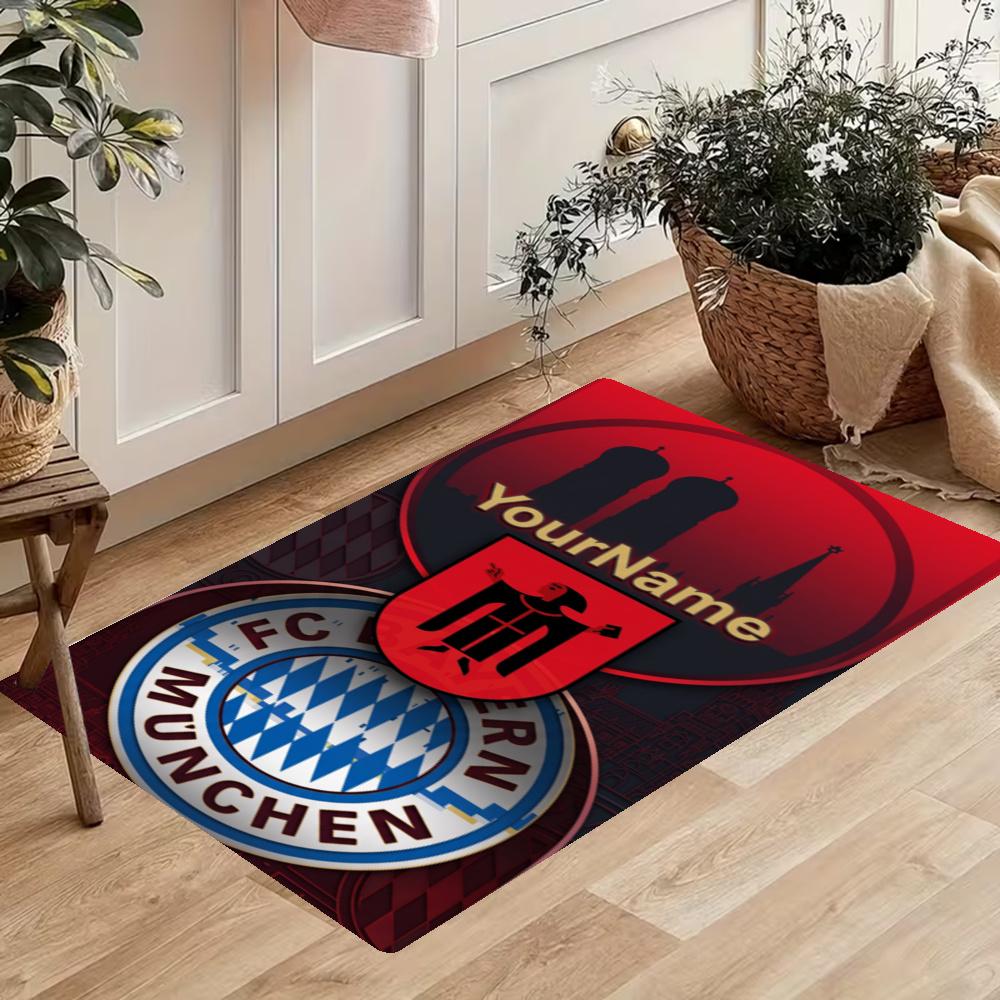 Bayern Munich Customize Your Name Kitchen Rug Runner Rug Laundry Mat Hallway Entryway The Best Gift Choice