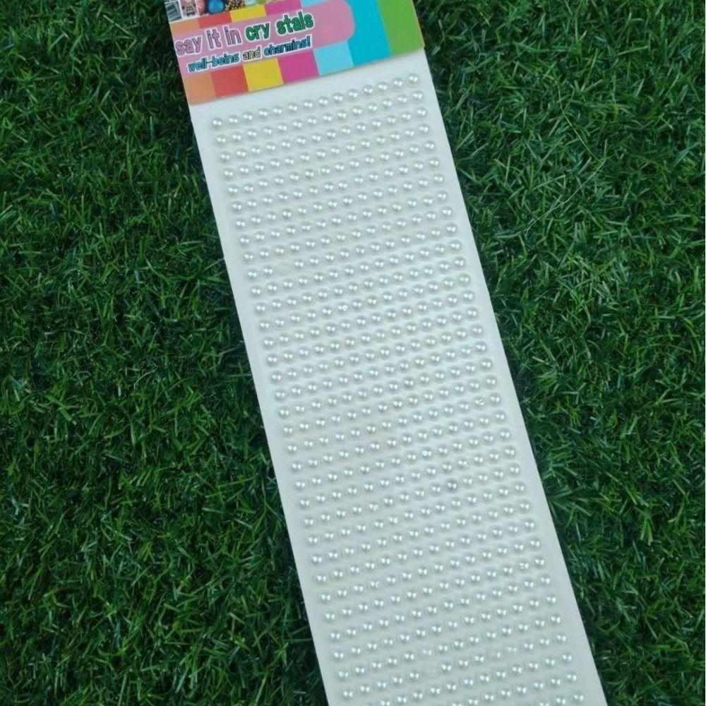 Round Shape Acrylic Crystal Stickers Colorful Design Diamond Stickers  for Kids DIY Crafts