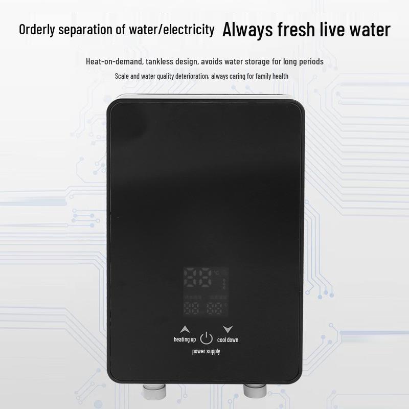 Energy-Efficient Instant Water Heater Shower for Safe, Constant Temperature in Small Spaces