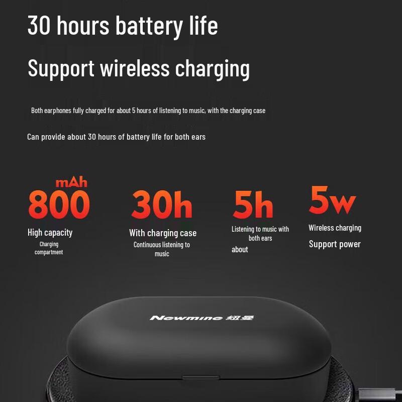 Newmine L1 True Wireless Bluetooth Sports Earbuds