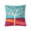 Tree Pattern Pillowcase Home Office Throw Pillow Cover Cotton-linen Cushion Printed Cover