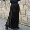 INCERUN Men Elastic Waist Irregular Wrap Casual Loose Long Pants Trousers