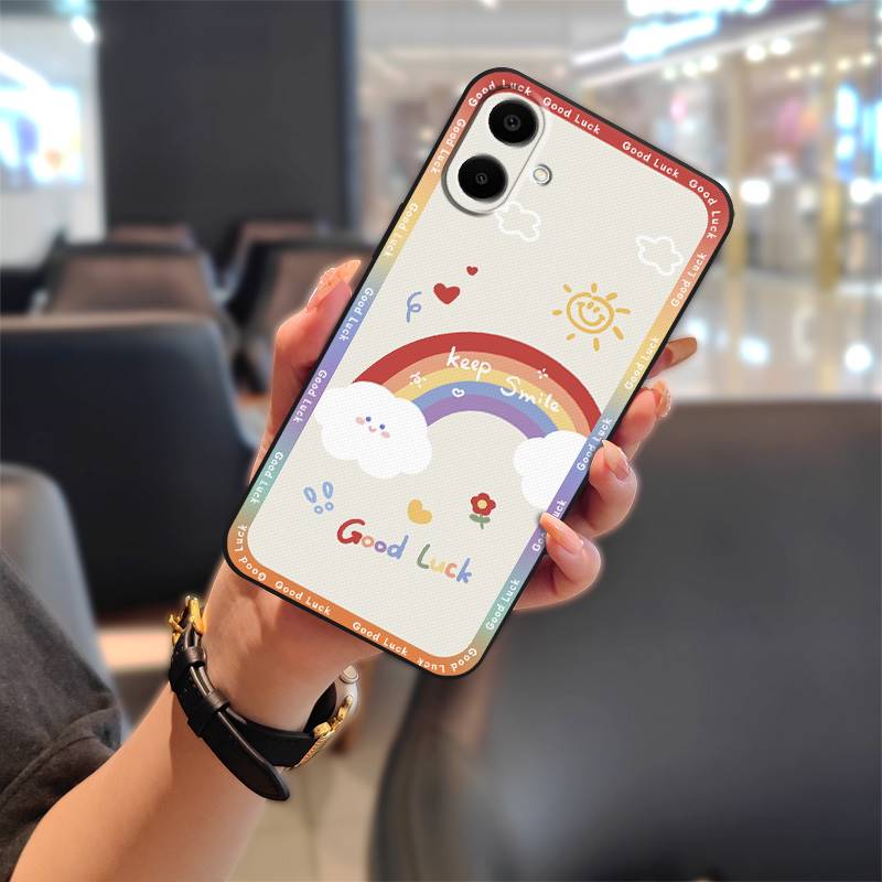 Full Wrap Silicone Phone Case For Samsung Galaxy A06/SM-A065F/M Protective Anti-knock TPU Shockproof Anti-dust Soft Case