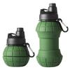Großes Fassungsvermögen Faltbarer Wasserbecher 500 ml Faltbarer Silikonbecher Outdoor-Aktivitäten