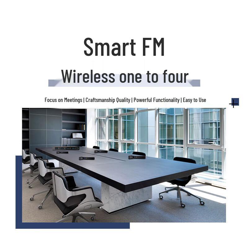 Runpu RP-WX8004S One-to-Four Wireless Handheld Microphone System (CN version)