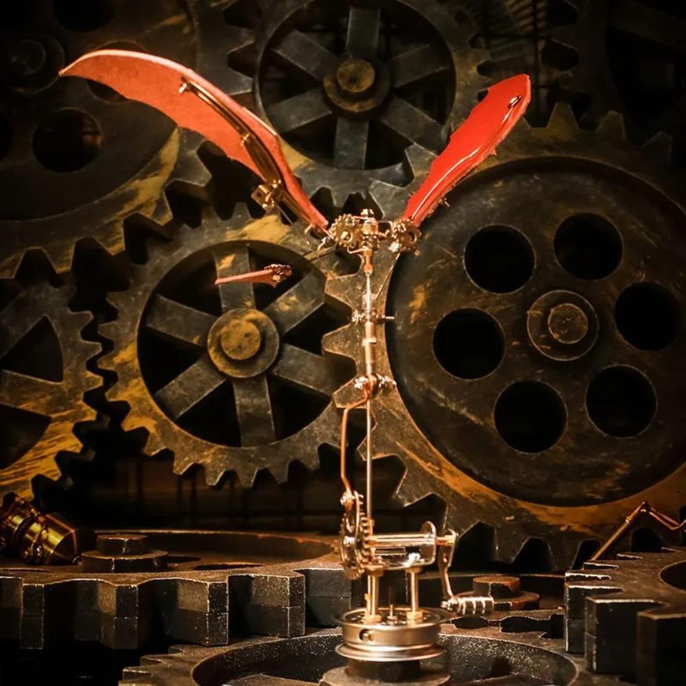 

3D Puzzle Dragon Wing Puzzle Metal Kit Diy Model Building Kits DIY Assembly Steampunk Mechanical Puzzles Toy Kits for Adults