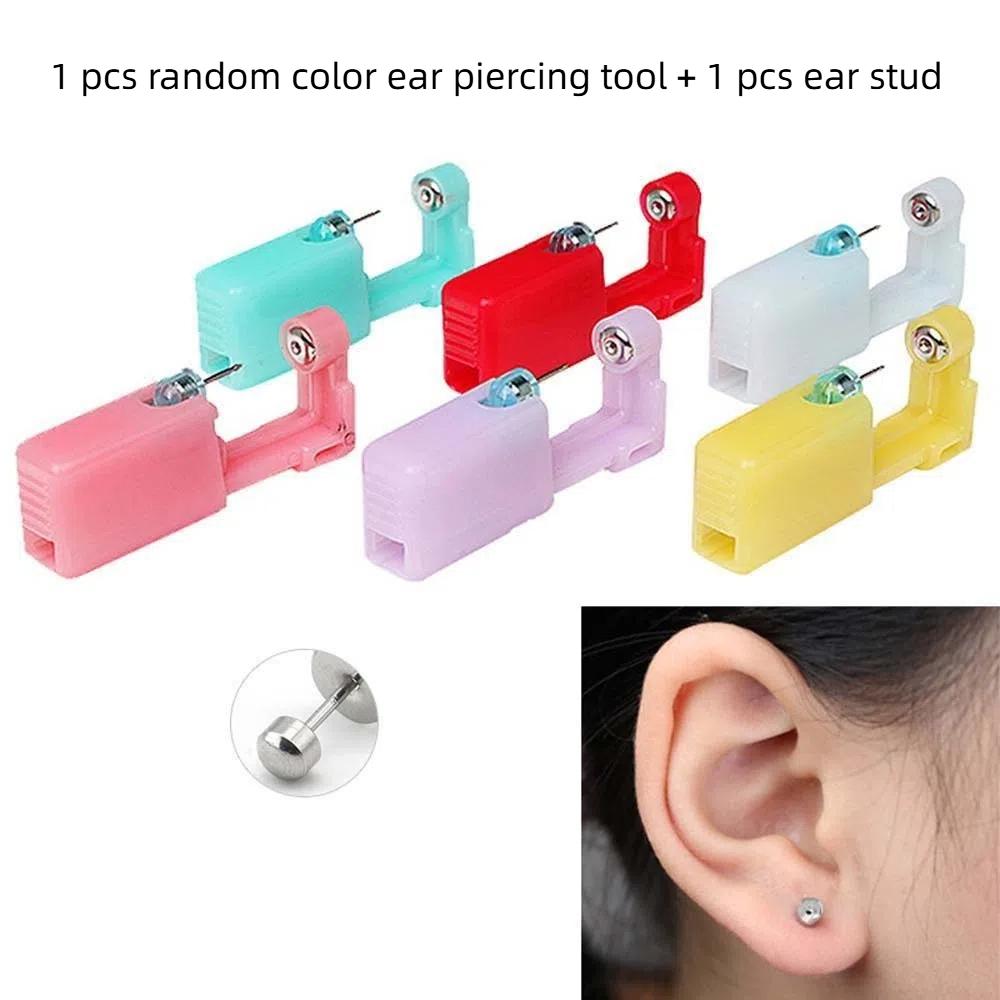 

Пирсинг хряща уха трагус, машинка для пирсинга, сталь, пирсинг хеликс, одноразовый инструмент для пирсинга носа и уха 1Pc Tool And 1Pc Ear Stud-03