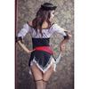 2025 New Women's Stylish Roleplay Pirate Costumes Halloween Party Cosplay Lingerie Dress Night Club Play Wear