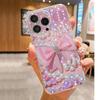Pearl Bow Anti-Drop Clear Case for iPhone 14/15/16/17 Pro Max Series
