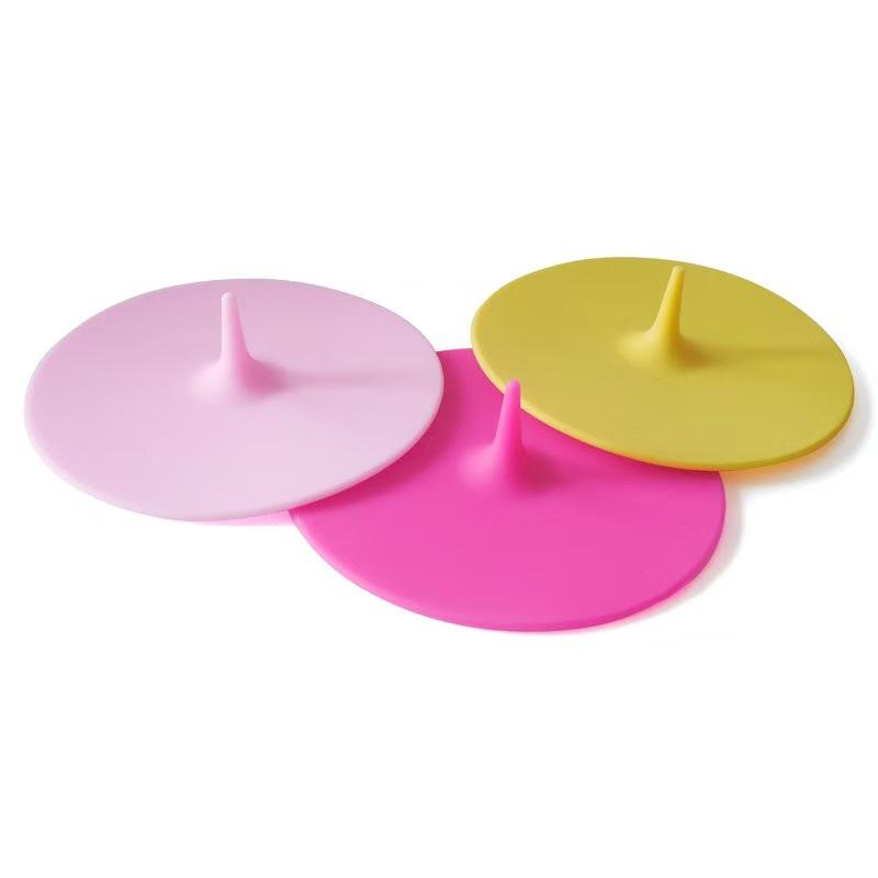 Colorful Silicone Water Drop Cup Lids - Dustproof, Multi-functional, and Available in Various Colors