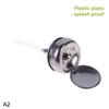 Empty Glass Nail Polish Remover Dispenser Refillable Press Pump Bottle Makeup Manicure Accessories