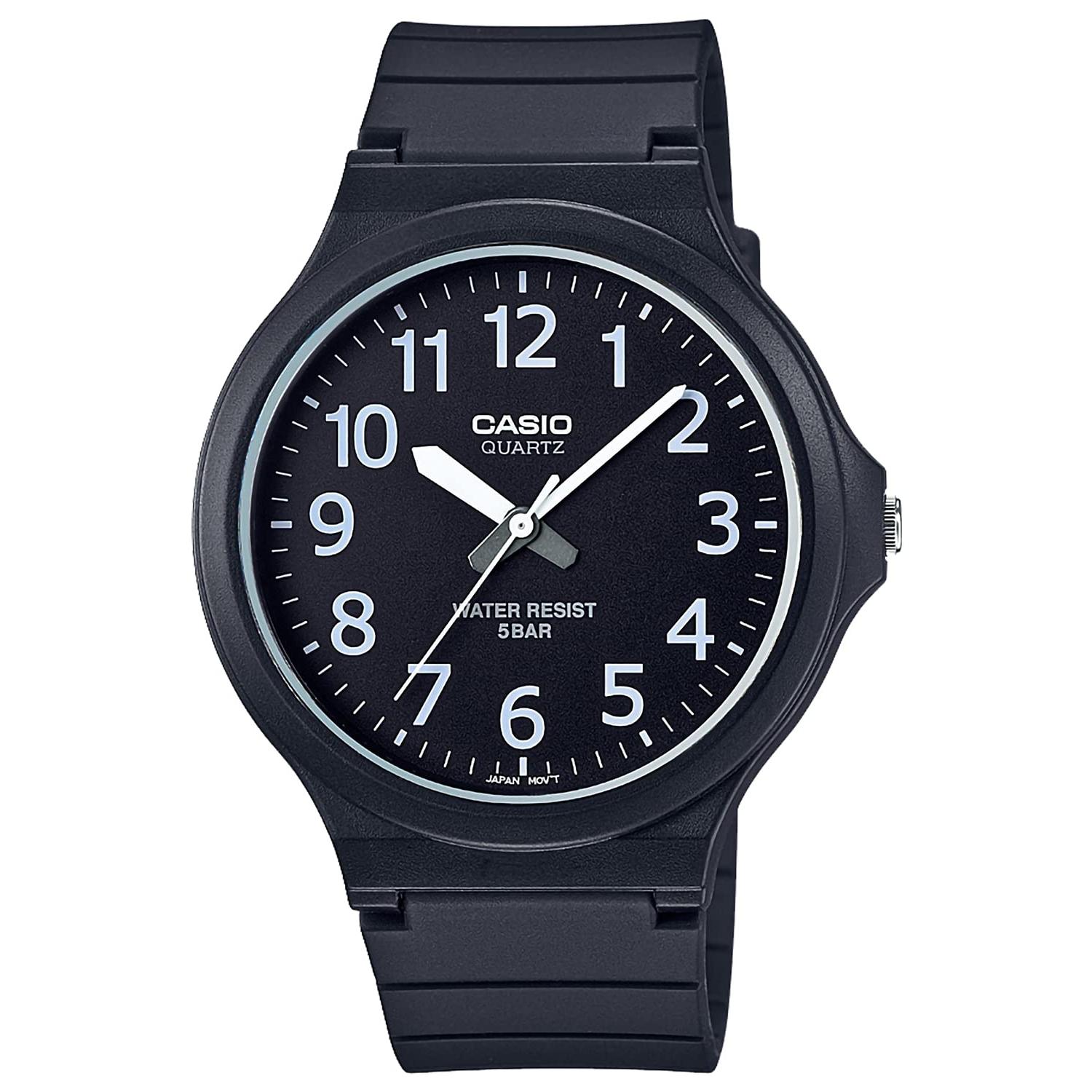 

[Casio] Мужские часы, коллекция Casio MW-240-1BJH, черные повседневные часы