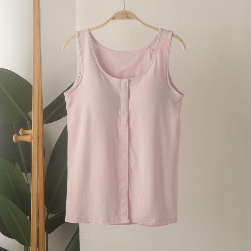 

Модальный бюстгальтер Экспорт Тонкий с бретелями Бюстгальтер для йоги Pink Purple Vest M (below recommended 52.50kg)