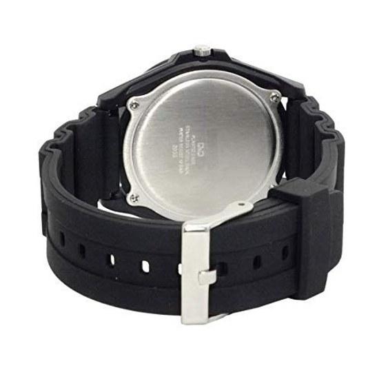 Citizen QQ Wristwatch Analog Waterproof Urethane Belt VR44-001 Mens Black